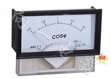 【高质量】44L17-COSф 安装式板表/指针表 功率因数表 108*60 