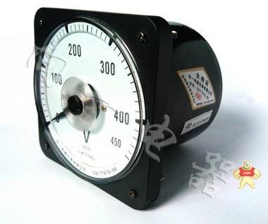 45L8、45C8、45C9、45L9廣角度張絲船用表-V 電壓表 110*110 