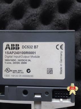 ABB PLC I/O Modules DC 532 DI/DO ABB 1SAP240100R0001 