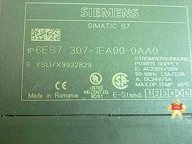 西门子S7-300 电源 307-1EA00-0AA0 