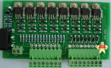 力劲伊之密压铸机电气 8位晶体管放大板 PLC隔离 8路放大板 