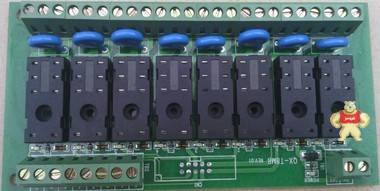 PLC放大板 继电器 plc输出放大板继电器 8路继电器控制板 plc 