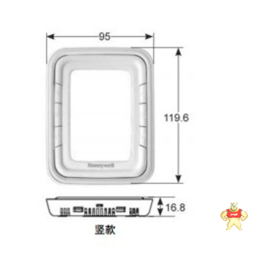 霍尼韦尔T6861H2WB / T6861V2WB 原装风机盘管控制液晶温控器 