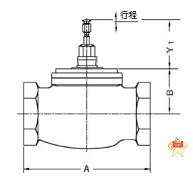 霍尼韦尔 V5211F1004 电动调节阀 DN65 