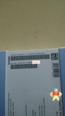 原装西门子正版软件6AV6381-2BD07-0AV0 6AV6 381-2BD07-0AV0 