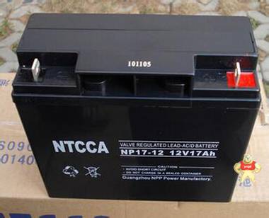 恩科NTCCA蓄电池NP17-12 12V17Ah ups不间断电源专用 