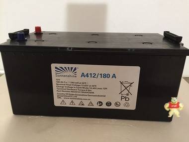 德国阳光蓄电池12V180AH A412/180A 铅酸蓄电池 UPS电池 直流屏电池 