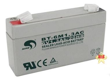 赛特蓄电池BT-6M1.3AC 铅酸蓄电池 6V1.3AH 卓智电源科技 