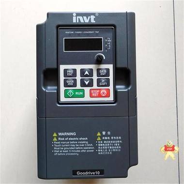 英威腾变频器 GD10系列0.75KW/220V GD10-0R7G-S2-B 全新包邮 陆工自动化 