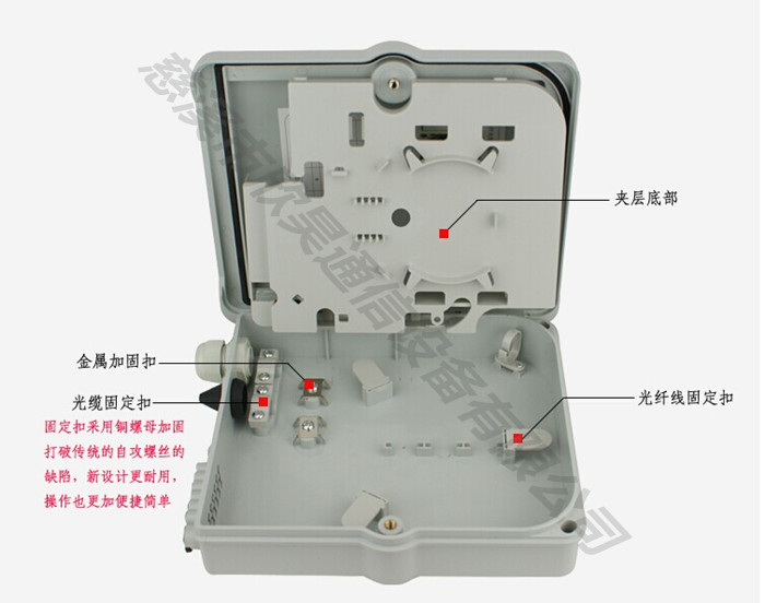 塑料8芯光缆分线箱
