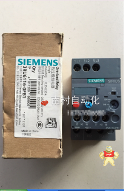 全新西门子3RU6116-0FB1 0FB0 0.35-0.5A 热继电器 假一罚十