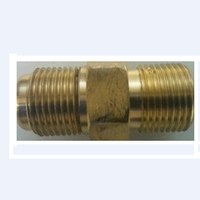 钢瓶转换接头氧气氮气氩气瓶G5/8英寸母头转换公头 两头外螺纹