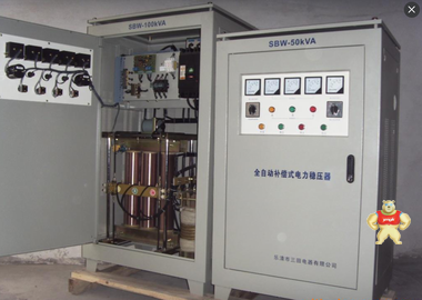 厂家直销 稳压器 SBW-100KVA    三相大功率电力稳压器 
