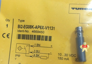 图尔克传感器BI2-EG08K-AP6X-V1131 
