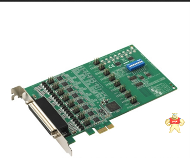 8端口RS-232/422/485 PCI-E X1 研华串口通讯卡 