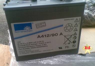 德国阳光蓄电池A412/90A大量到货包邮 工业电源UPS专供 