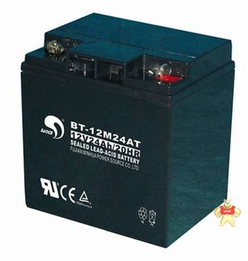 赛特蓄电池BT-12M24AT(12V24Ah/20HR)UPS/EPS铅酸蓄电池消防主机电池 
