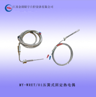 推薦供應 壓簧式固定熱電偶 WRET-01型壓簧式熱電偶