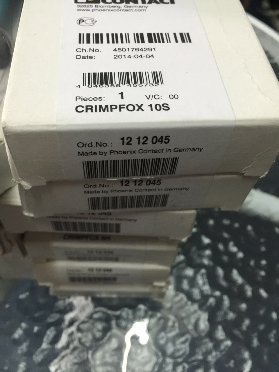 菲尼克斯压线钳CRIMPFOX 10S（1212045）