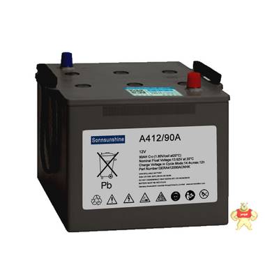 德国阳光电池 A412/90A 阳光A400系列 （12V90AH）进口 德国阳光蓄电池 