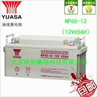 汤浅YUASA蓄电池NP65-12汤浅蓄电池12v65AH质保3年铅酸免维护蓄电池现货包邮