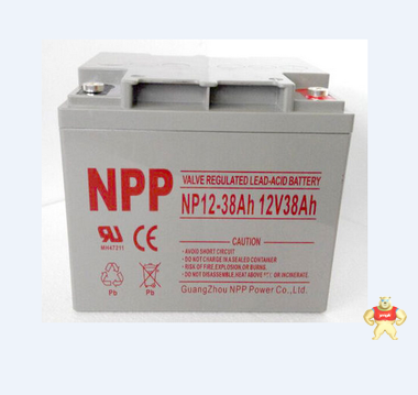 耐普12V38AH蓄电池,NPP NP12-38电池 