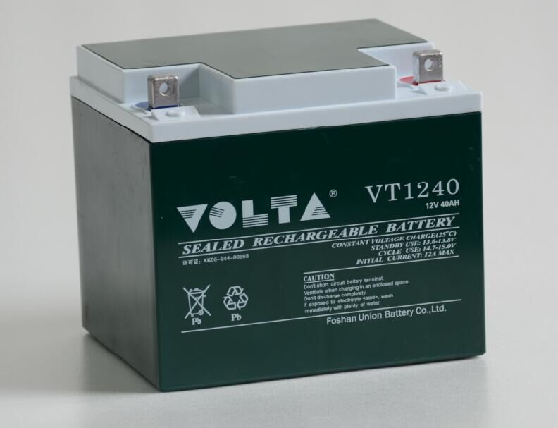 VOLTA12V40AH蓄电池，VOLTA VT1240 通信电源UPS蓄电池