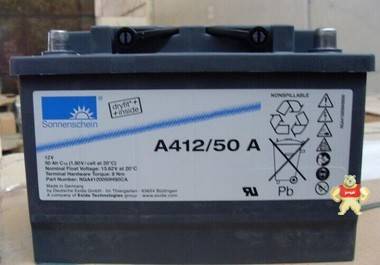 德国阳光蓄电池A412/50A 世纪华腾总经销