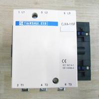 CJX4-115F交流接触器 AC220V-380V 天水二一三原装品质 银触点全新