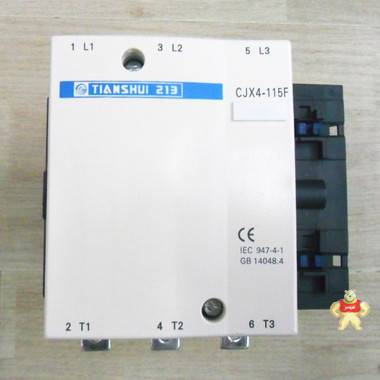 CJX4-115F交流接触器 AC220V-380V 天水二一三原装品质 银触点全新 