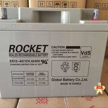 火箭蓄电池_火箭ES12-42_火箭ROCKET12V42AH现货 火箭,ES12-42,火箭蓄电池,12V42AH,ROCKET电池