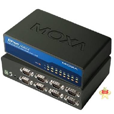 MOXA摩莎UPort 1650-8包含电源适配器USB转换器原装现货 