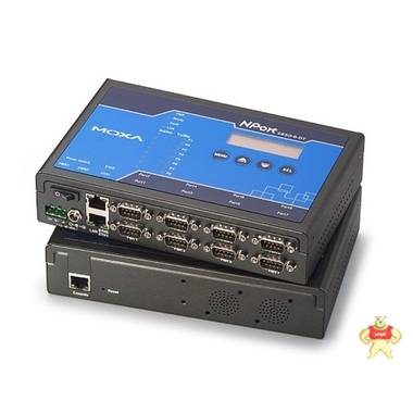 MOXA 摩莎 NPORT 5610-8-DT-J 8口RS232桌面式型串口服务器 