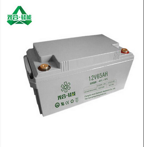 光合硅能蓄电池12V65AH 安信亚颖