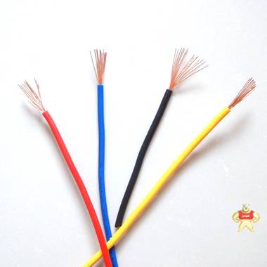 【厂家现货】国标100米多股铜芯电线 电力电缆 软丝线 BVR-0.75 