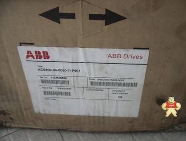 全新ABB变频器ACS800-04-0050-7+P901功率45KW 