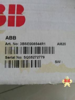 ABB现货 AI820 3BSE008544R1 