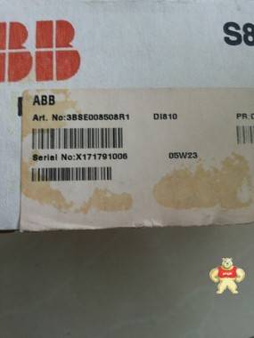 ABB AC800F S800 I/O,订货号:3BSE008508R1,DI810 