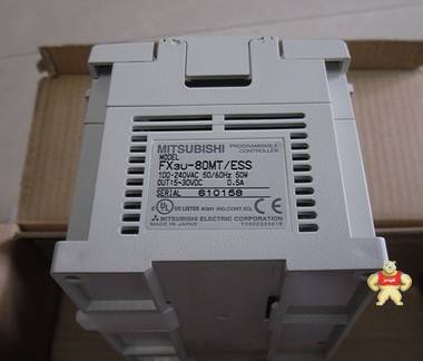 全新原装三菱PLC FX3U-80MT/ESS  FX3U-80MT 