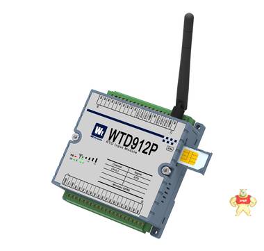 WTD912P 远程I/O模块 GPRS无线 2路铂电阻Pt输入终端 