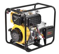 4寸电启动柴油水泵YT40DPE消防用柴油抽水机大型柴油机水泵自吸泵