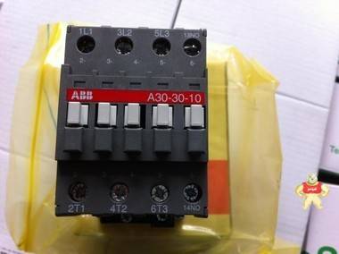 全新原装现货ABB接触器A30-30-10 AC220V 