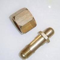 氧气氩气氮气氢气二氧化碳钢瓶接头进气接头螺帽 阀门充气接头