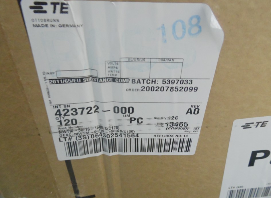 MWTM-50/16-1500-S(C120)热缩管RAYCHEM / TE CONNECTIVITY