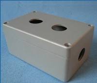 维港IP68铸铝防水盒2孔120*80*60金属按钮盒XAL-02 直径22
