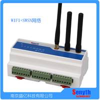 WIFI网络型无线数据接收网关 将SWSN无线传感网络和WIFI进行对接