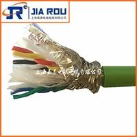 上海嘉柔供应编码器电缆 橙色 绿色 伺服电机编码器专用电缆线