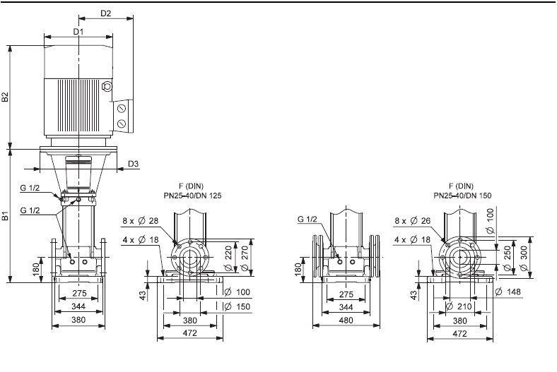 CR120 CRN120 系列 格兰富 GRUNDFOS 立式多级离心泵