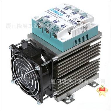 代理韩国凯昆KACON三相交流固态继电器+散热器一体型KSC-2015H 