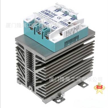 代理韩国凯昆KACON三相交流固态继电器+散热器一体型KSC-2015H 
